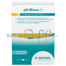 Гранулы для снижения уровня pH в бассейне pH-Минус, 0,5 кг, Bayrol